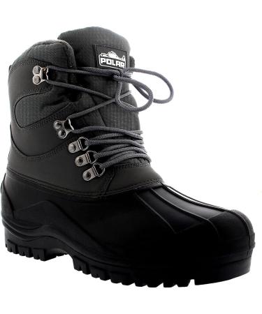 Men's Waterproof Duck Hiking Short Ankle Boots Size 9 - Grey - Buy Online on SooperMarket.com