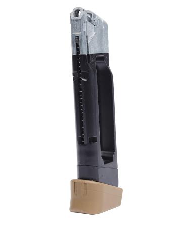 Glock 19X Half Blowback 6mm BB Pistol Airsoft Gun Magazine, 14-Round Capacity