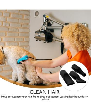 Healeved 3pcs Pet Water Blower Hairdryer Diffuser Blow Dryer Accessories Styling Tool Hair Dryer Accessory Hairdressing Tool Hair Dryer Attachment Nozzle The Dog Abs 12.00X6.10X4.00CM Black - Buy Online on SooperMarket.com