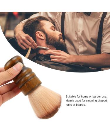 Neck Dust Brush for Barber Home Soft Face Dust Brush for Cleaning Fine Hair After Hair Cutting Ergonomic Hair Sweep Cleaning Tool with Nylon Bristles Lightweight Portable Hairdressing Tool - Buy Online on SooperMarket.com