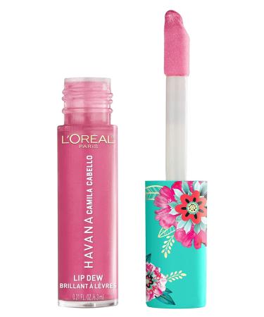 L'Or al Paris Camila Cabello Lip Dew 01 - Shimmering Lip Gloss for Radiant Lips | International Shipping Available - Buy Online on SooperMarket.com