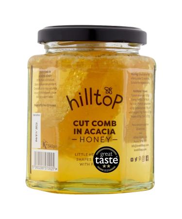 Hilltop Honey - Cut Comb in Acacia Honey - 340g