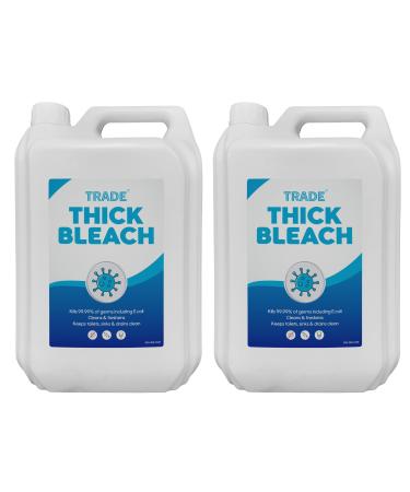 Trade Thickened Bleach Thick Bleach For Cleaning Toilet Drains Floors- 5L (2)
