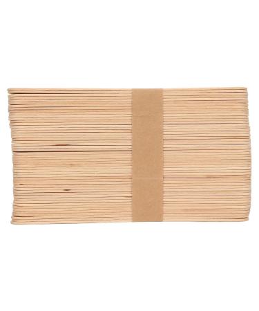 300pcs Birch Wood Wax Applicator Stick - Easy to Use Portable Mixing Sticks for Beauty Salons - International Shipping - Buy Online on SooperMarket.com