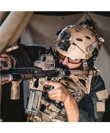 XINGZHE Airsoft Helmet PJ Fast Army Tactical Military Paintball Helmet - Black - Buy Online on SooperMarket.com