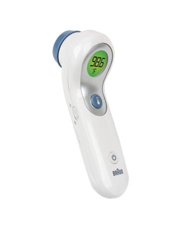 Braun No Touch and Forehead Thermometer - Touchless Thermometer for Adults, Babies, Toddlers and Kids – Fast, Reliable, and Accurate Results