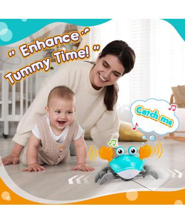 EucoCococo Toys - Best Crab Baby Toys for 6-12 Months & Learning Games for Girls Ages 1-3 | Perfect Tummy Time Gifts - Buy Online on SooperMarket.com