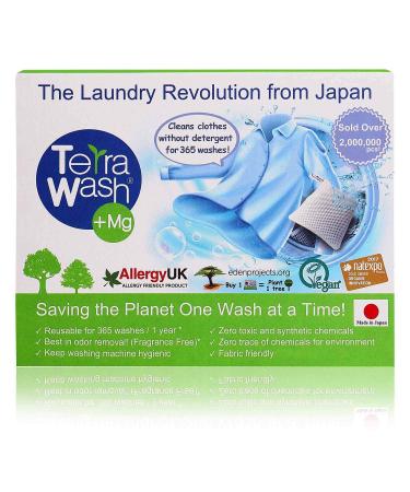 Eco Friendly Laundry Detergent Made in Japan Sensitive Skin Hypoallergenic Laundry Detergent Organic Unscented Baby Natural Detergent Alternative Reusable for 365 washes