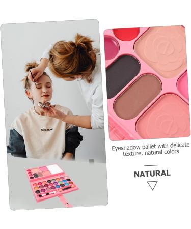 CANIGHT 33 Makeup Palette Eyeshadow for Women Parties Pretend Makeup Bay Palettes Teens Bag Rosy Powder - Buy Online on SooperMarket.com
