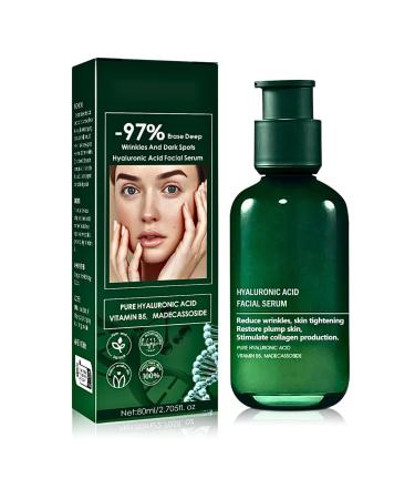 Hyaluronic Acid Facial Serum Hyaluronic Acid Serum Anti Wrinkle Serum Dark Spot Remover for Face Hyaluronic Acid Face Serum for Women Face Moisturiser Skin Tightening Hydrating Plump Skin
