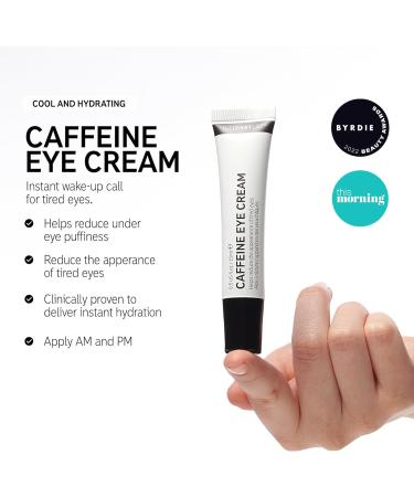 The Inkey List Caffeine Eye Cream 15ml | Dark Circle Treatment | Brightens Under Eye | Fragrance-free - Buy Online on SooperMarket.com
