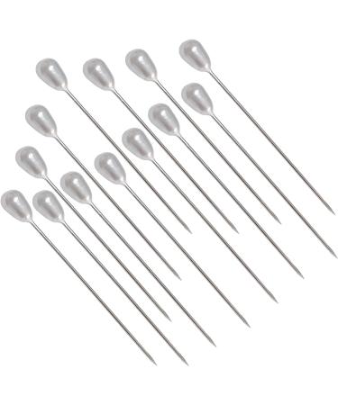 100pcs Teardrop Pearl Corsage Pins for DIY Crafts & Wedding Decor - Buy Online on SooperMarket.com