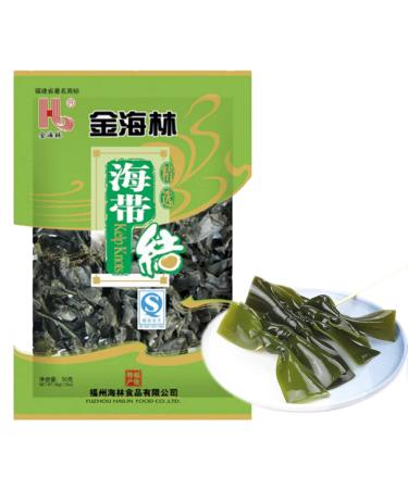 AMZGROCERY Kombu Dried Seaweed Kelp Knots 50g