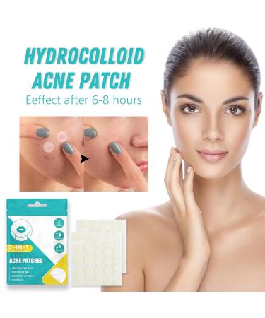264 Hydrocolloid Pimple Patches with Tea Tree Oil - Invisible Waterproof Acne Treatment for Day & Night Use (168 Pieces) - Buy Online on SooperMarket.com