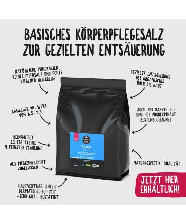 M.Reich Basensalz 3000g - Medical Deacidification Salt with R gener Healing Earth & Gemstone Powder - Ideal for Foot & Full Baths | Shop Internationally - Buy Online on SooperMarket.com
