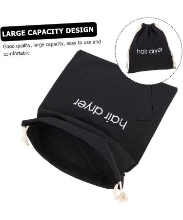BELLIFFY 3pcs Hair Dryer Storage Bag Heat Resistant Hair Dryer Bag Hairdressing Canvas Cosmetic Bag Fabric - Buy Online on SooperMarket.com