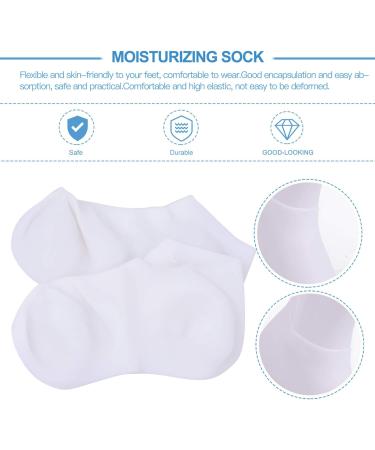 OSALADI 2 Pairs Exfoliating Moisturizing Socks Dead Skin Socks Overnight Spa Socks Foot Care Socks Woman's Socks Moisture Socks for Foot Overnight Skin Sebs Miss Socks - Buy Online on SooperMarket.com