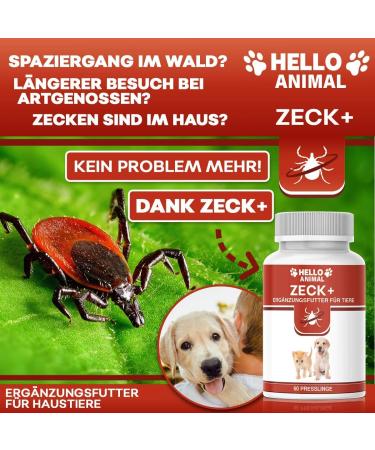 Helloanimal Anti-Tick Treatment for Dogs & Cats | Natural Immediate Protection - Buy Online on SooperMarket.com