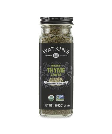 Watkins Gourmet Organic Thyme Leaves, 1.26 Ounce