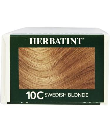 Herbatint Permanent Herbal Haircolour Gel (10c - Swedish Blonde) 1 Or 2 Applications - Buy Online on SooperMarket.com