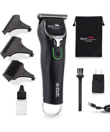 Ritter Mini Trimmer | Balding Clippers | 0mm Blade | Powerful 7W Motor | Corded/Cordless | 4 Hours Run Time - Black - Buy Online on SooperMarket.com