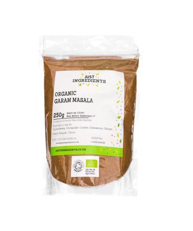 JustIngredients Essentials Organic Garam Masala Spice Blend 500 g