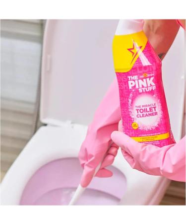 The Pink Stuff The Miracle Toilet Cleaner 750ml | Pack of 6 | Removes Limescale & Stains - Buy Online on SooperMarket.com