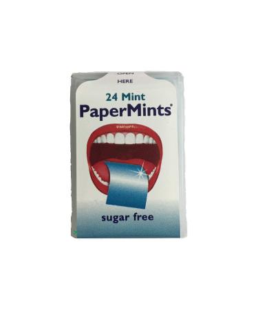 Buy PaperMints Cool Mint Strips - Fresh Breath Sugar-Free 3-Pack (72 Pieces) | International Shipping Available - Buy Online on SooperMarket.com