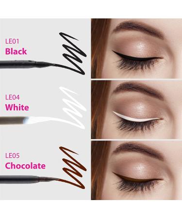 Ruby Kisses Classic Liquid Eyeliner 3 PACK - Smudgeproof & Long Lasting Eye Makeup Set - Buy Online on SooperMarket.com