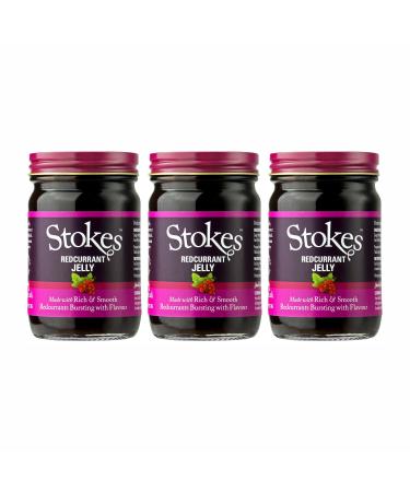 Stokes Redcurrant Jelly 215g - Pack of 3