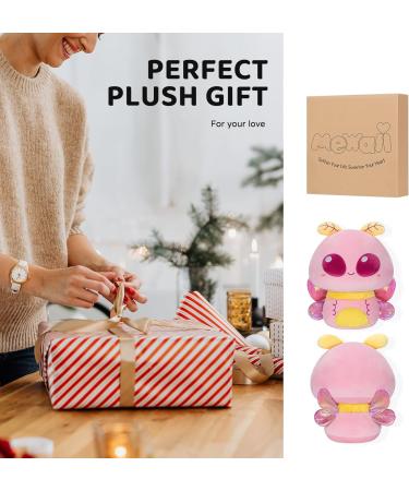 Mewaii 8'' Maple Leaf Moth Mushroom Pillow Plush Toy - Soft and Cuddly Stuffed Animal for Kids - Buy Online on SooperMarket.com