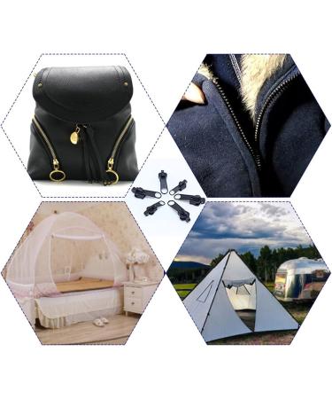 6-Piece Zipper Replacement & Repair Set | Removable Metal Zipper Pulls for Wallets Clothes Jeans Suitcases & Luggage - Shop Internationally! - Buy Online on SooperMarket.com
