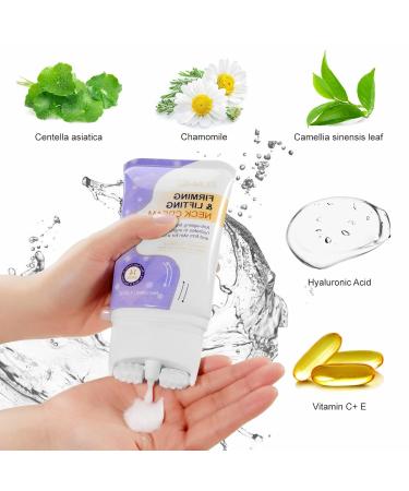 Neck Firming Cream - Skin Tightening & Anti-Wrinkle Solution for Face & Body | Reduce Sagging Skin & Double Chin - Buy Online on SooperMarket.com