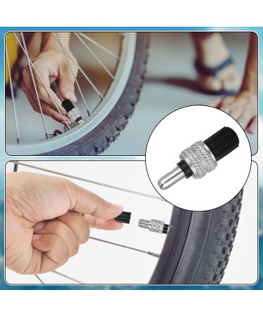 40-Part Bicycle Valve Replacement Set - Lightning Valve Dunlop Insert Seal & Caps for Easy Bike Maintenance - Buy Online on SooperMarket.com