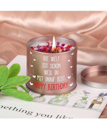 Prstenly Birthday Gift for Women - Unique Metal Candle for Girlfriend Mom Sister & Best Friend - Buy Online on SooperMarket.com