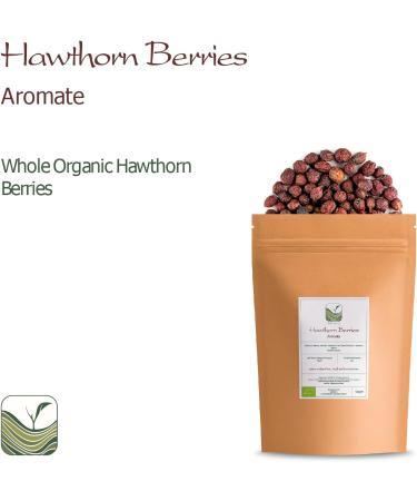 Hawthorn Berry Organic Whole Juicy - Hawthorne Berries High Food Grade 100g - Buy Online on SooperMarket.com