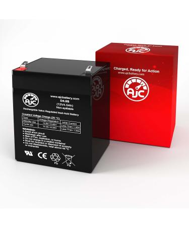 AJC Battery for Altronix BT124 - 12V 4.5Ah Alarm Battery | International Shipping Available - Buy Online on SooperMarket.com