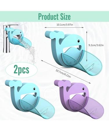 Buy MOK 2-Piece Children Tap Extender | Cartoon Faucet Extension for Kids | Perfect for Hand Washing in Kitchen & Bathroom - Buy Online on SooperMarket.com