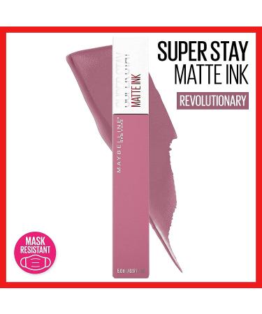Maybelline Super Stay Matte Ink Liquid Lipstick - Revolutionary Light Mauve Pink, 0.17 Fl Oz - Buy Online on SooperMarket.com