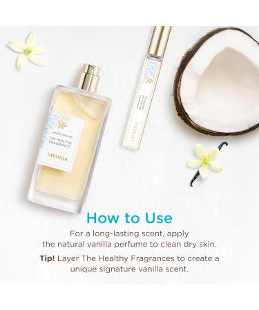 Lavanila - The Healthy Fragrance Clean and Natural Vanilla Coconut Perfume Set (1.7 oz. + 0.34 oz.) - Buy Online on SooperMarket.com