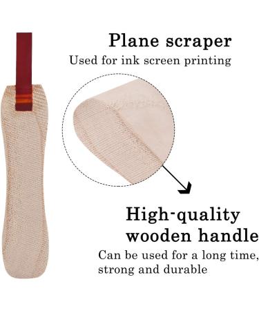 75 Durometer 9.4 Wooden Screen Printing Squeegee - Ink Scraper for Screen Print - Buy Online on SooperMarket.com