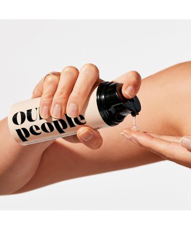 OUI the People Resurfacing Body Serum - AHA BHA & PHA Exfoliator for Smoother Skin - 3.3 oz | Overnight Dead Skin Cell Remover & Pore Unclogger - Buy Online on SooperMarket.com