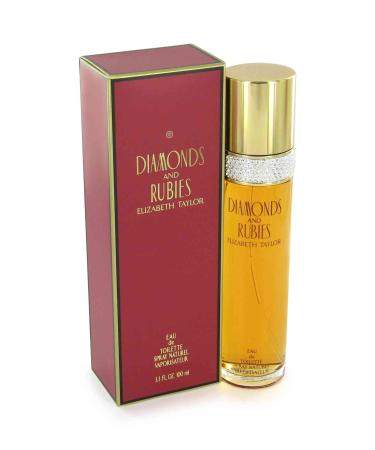Diamonds & Rubies by Elizabeth Taylor For Women. Eau De Toilette Spray 1-Ounce