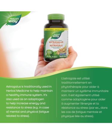 Nature's Way Astragalus Root Iummune System Support Value Size 180 Vegetarian Capsules 180 count (Pack of 1) - Buy Online on SooperMarket.com