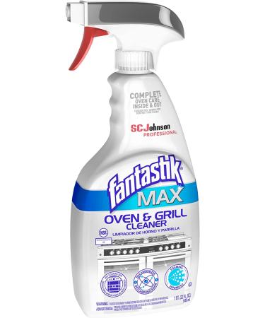 Fantastik Max Oven & Grill Cleaner Spray - 32 Fl Oz (Pack of 1) | Cleans Inside and Out - Buy Online on SooperMarket.com