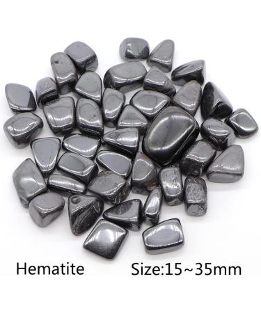 Crystal Hole Natural Hematite Quartz Crystals and Stones Tumbled Bulk Specime Home Aquarium Decoration Gift Crystal Hole - Buy Online on SooperMarket.com