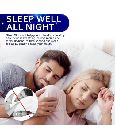 Mouth Tape for Sleeping - 90 Gentle Strips for Nasal Breathing & Snoring Relief - Buy Online on SooperMarket.com