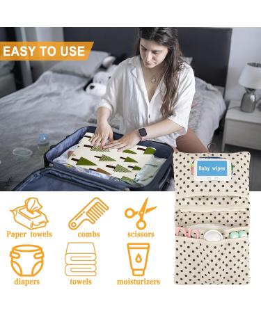 Piwosgol Baby Diaper Bag - Compact Organizer for On-the-Go Essentials Perfect for Diapers Wipes Care Cream and More - Buy Online on SooperMarket.com