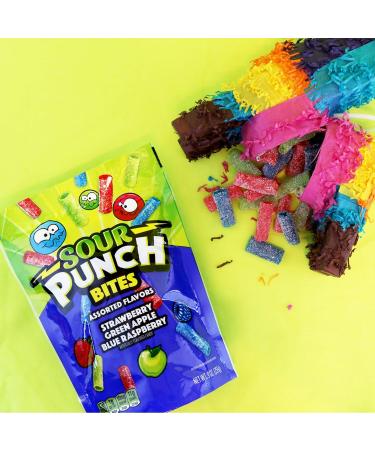 Sour Punch Assorted Flavor Sour Candy Bites 9oz Bag - Buy Online on SooperMarket.com