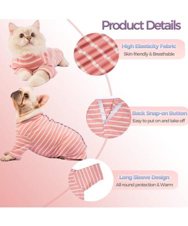 AOKAZI Hunde-Chirurgie-Genesungsanzug Welpen-Katzen-Einteiler f r Ausfallen Hautkrankheiten Wundschutz medizinischer Haustier-Chirurgischer Anzug Hunde-Pyjama (Rosa Medium) M PINK - Buy Online on SooperMarket.com